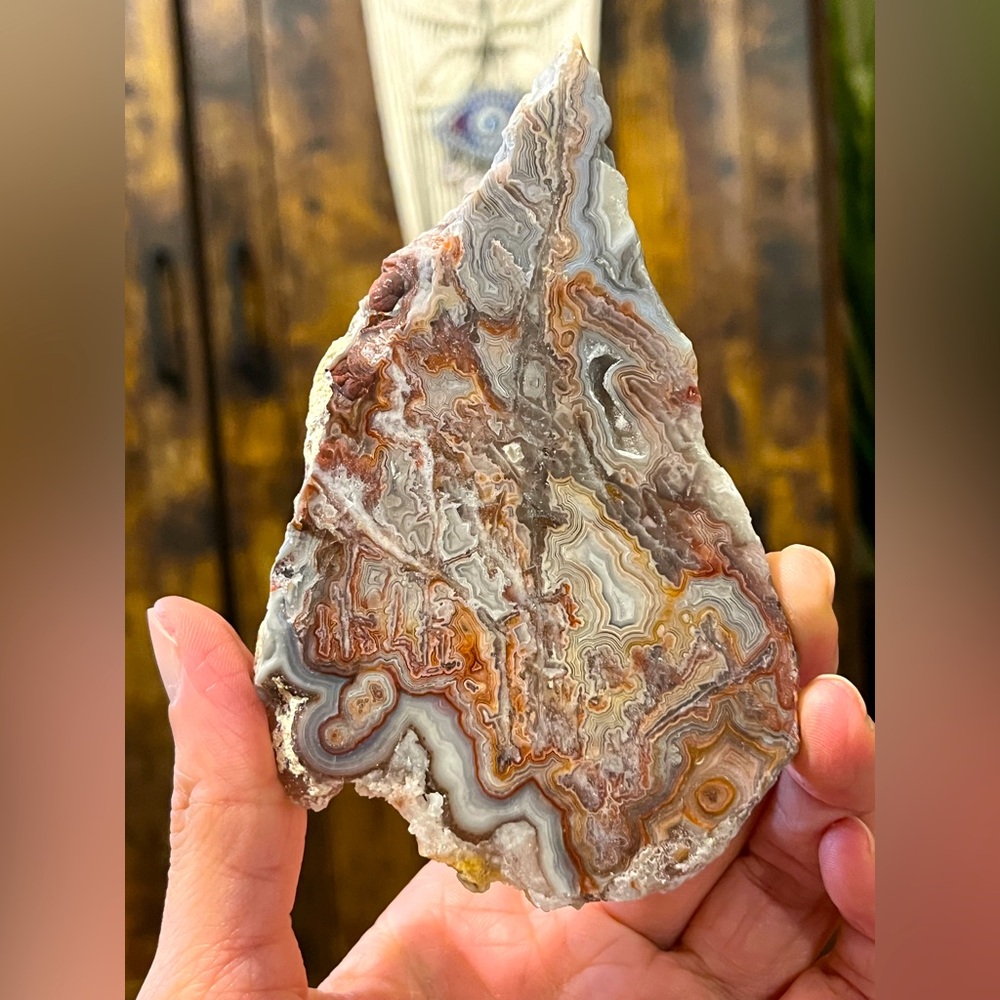 Mexican Crazy Lace Agate Slab